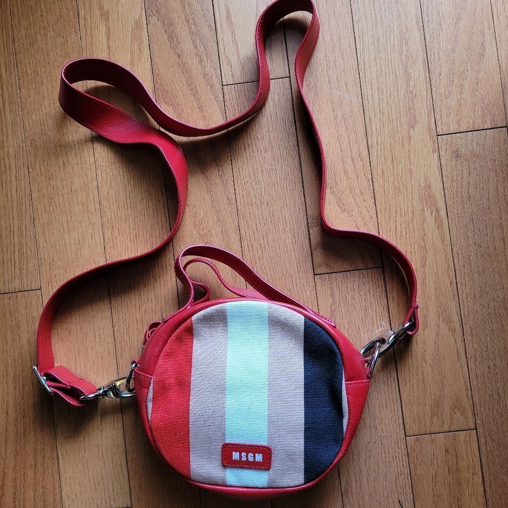 MSGM Circle Tambourine Bag (Made in Italy)